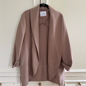 Aritzia Wilfred Chevalier Mauve Blazer in women’s size L